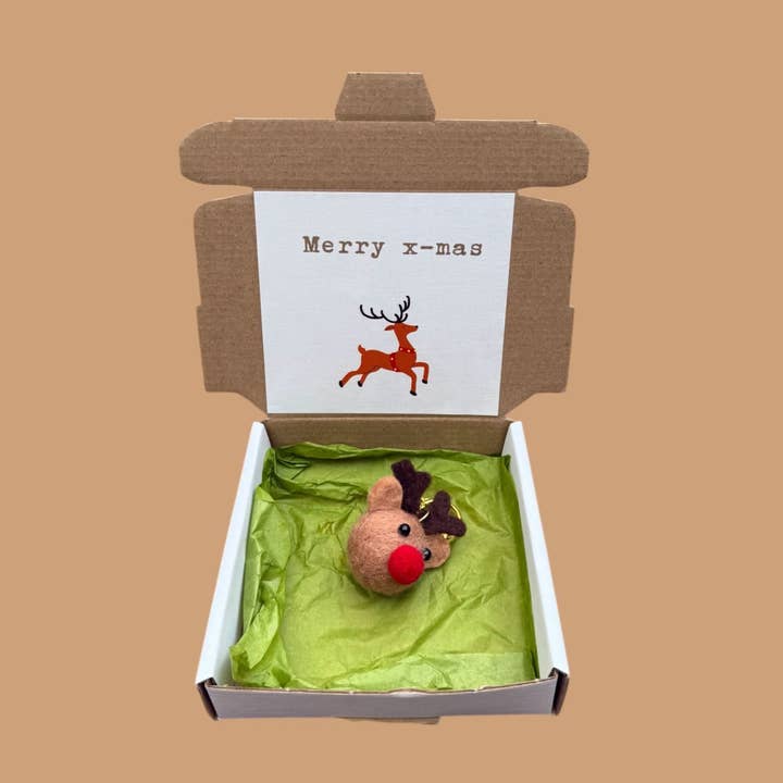 Liten låda merry-x mas för wholesale av Sidedish Cards