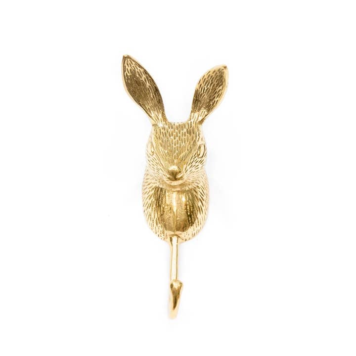 FERN - Wholesale Wall Hook - Brass Hook Rabbit