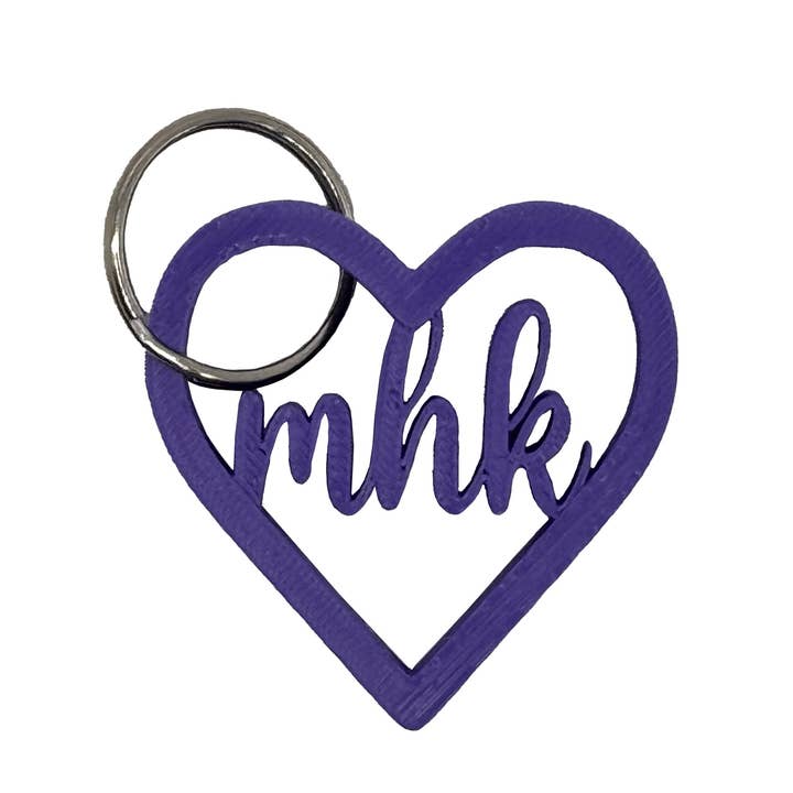 Coração com Porta-chaves MHK por atacado de MHK Made