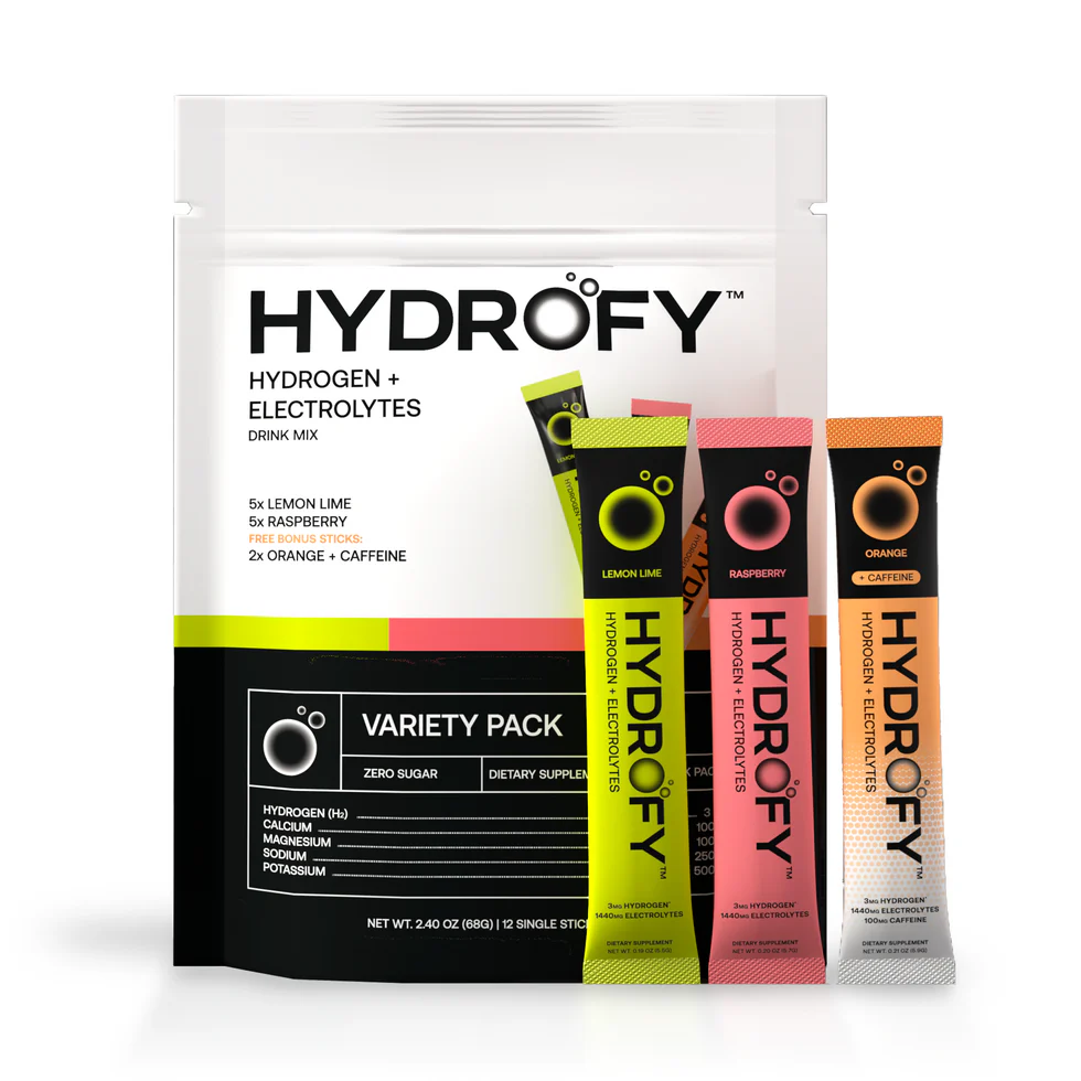 L&F Universal Goods - Wholesale Beverage Mix - Hydrofy Hydrogen Electrolyte Variety Pack – 12ct0