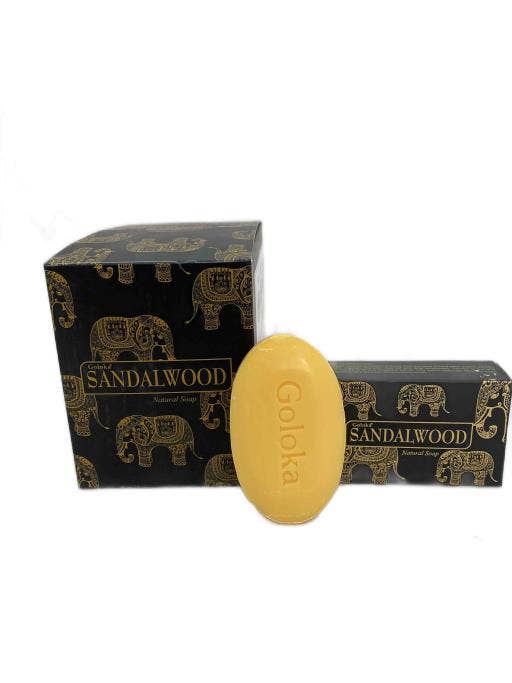 International Gifts Ltd. - Wholesale Bar Soap - Goloka Sandalwood Natural Soap 75G-412