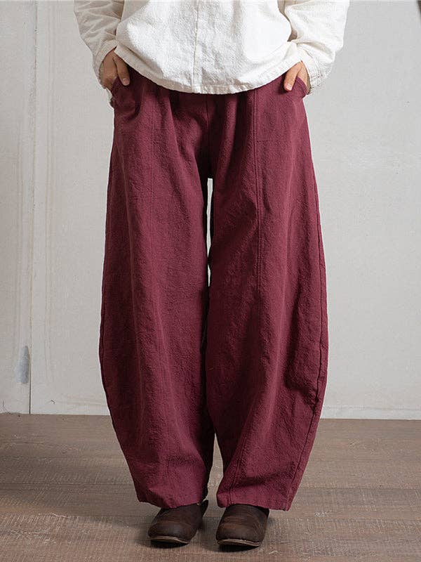 UZ Wholesale Store - Wholesale Pants - Women's - Simple High Waisted Solid Color Wide Leg Pants9