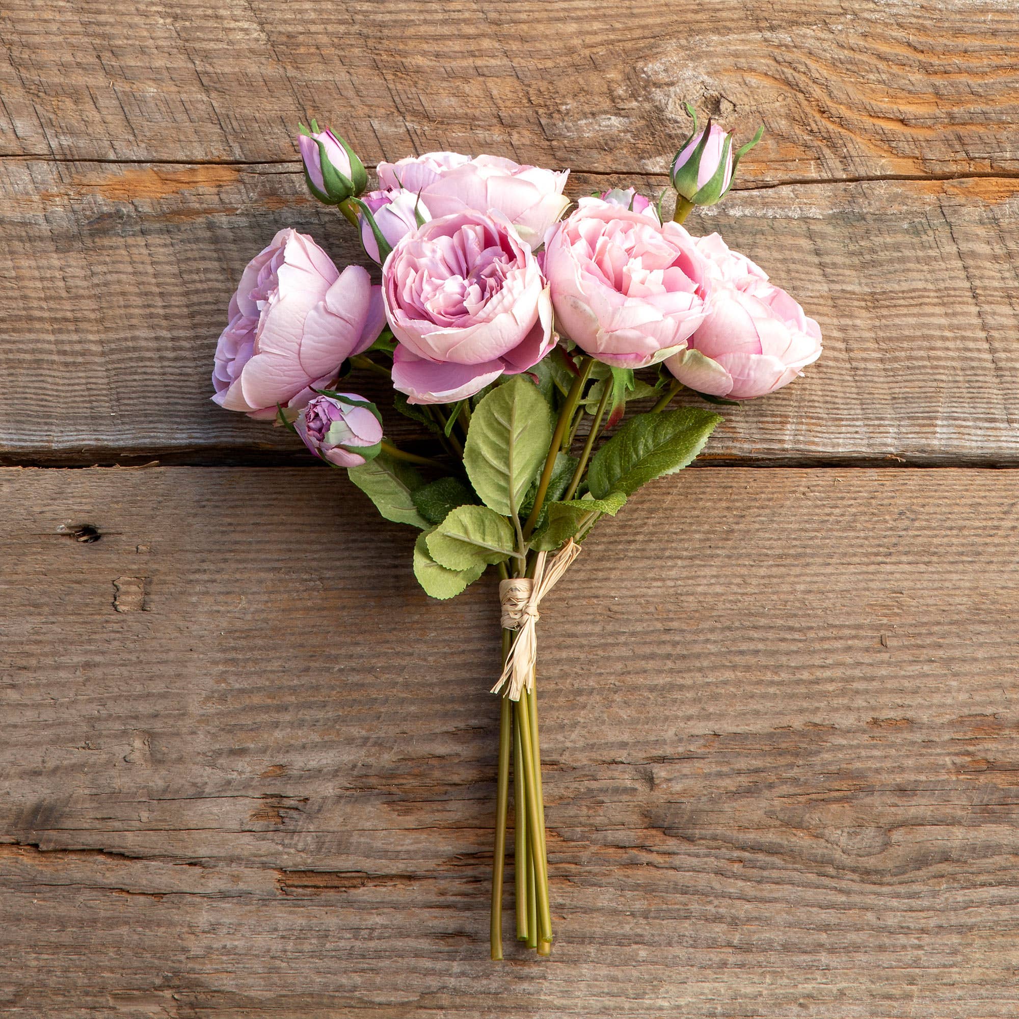 Park Hill Collection - Wholesale Artificial Flowers - Antique Garden Rose Bundle Maroon Blush1