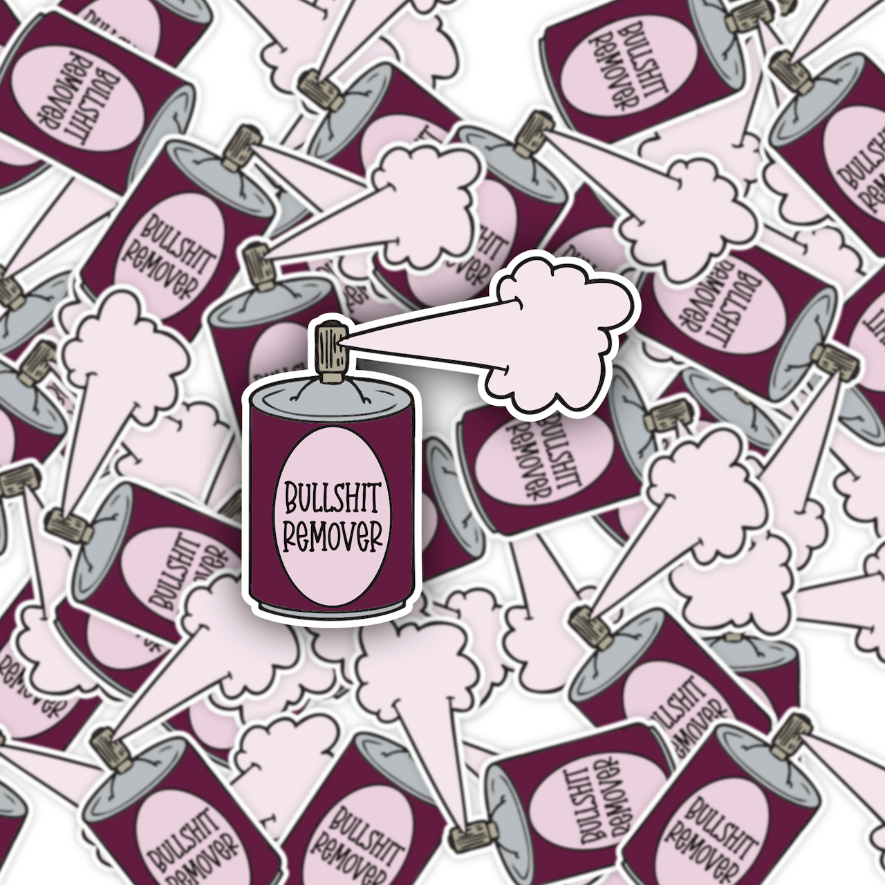 LNZ Custom Design - Wholesale Sticker - Mini Size - Bullshit Remover2