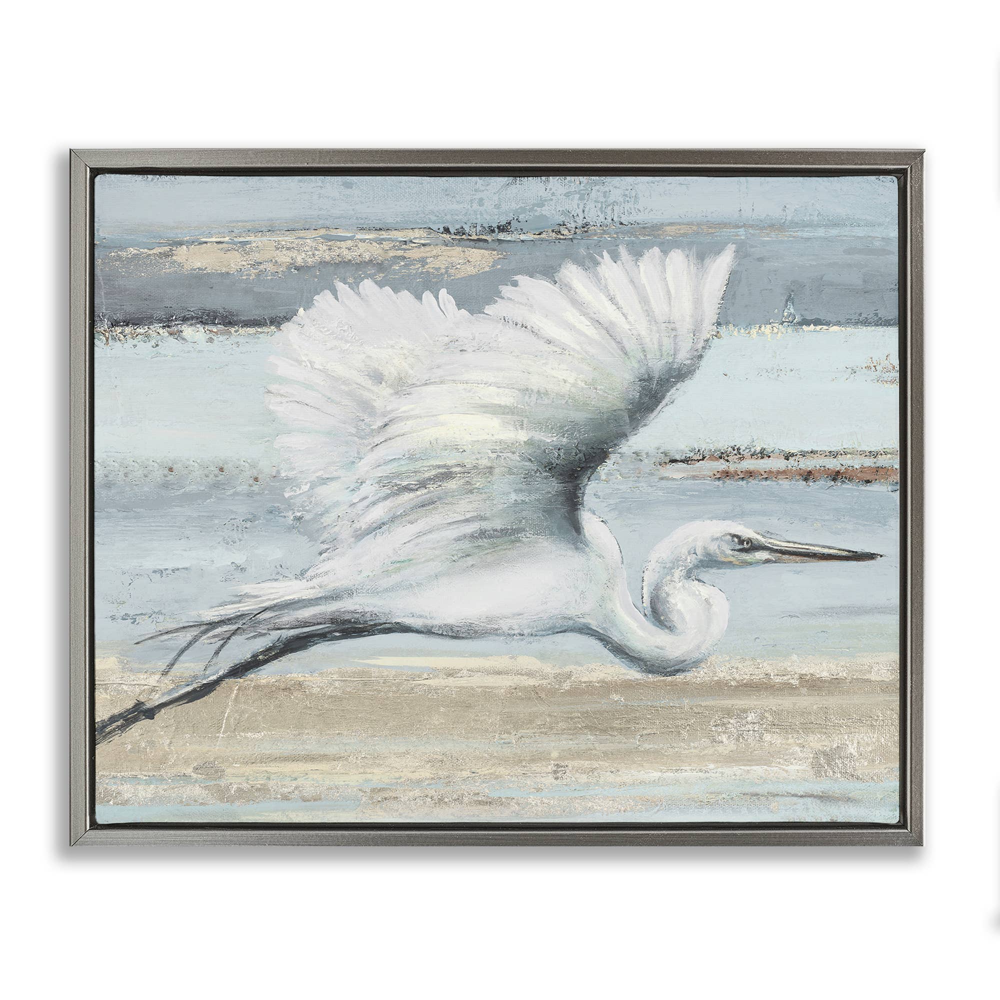 Stupell Industries - Wholesale Wall Sign - Soaring Great Egret - Framed Wall Art25