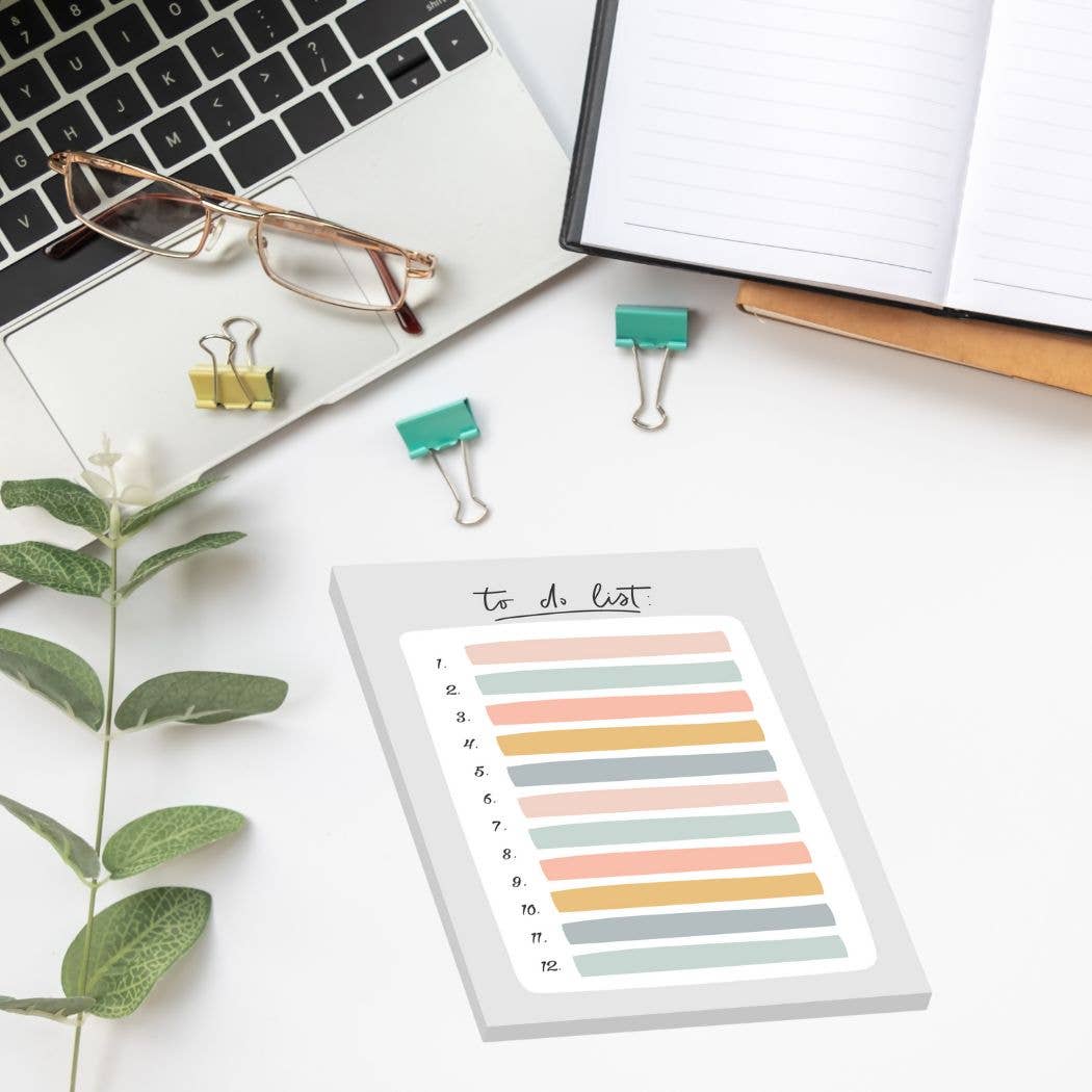 Post-it® Notes Design Series - Wholesale Sticky Notes - Color Block To Do Post-it® Note  - 6x8 - Task sticky notes2