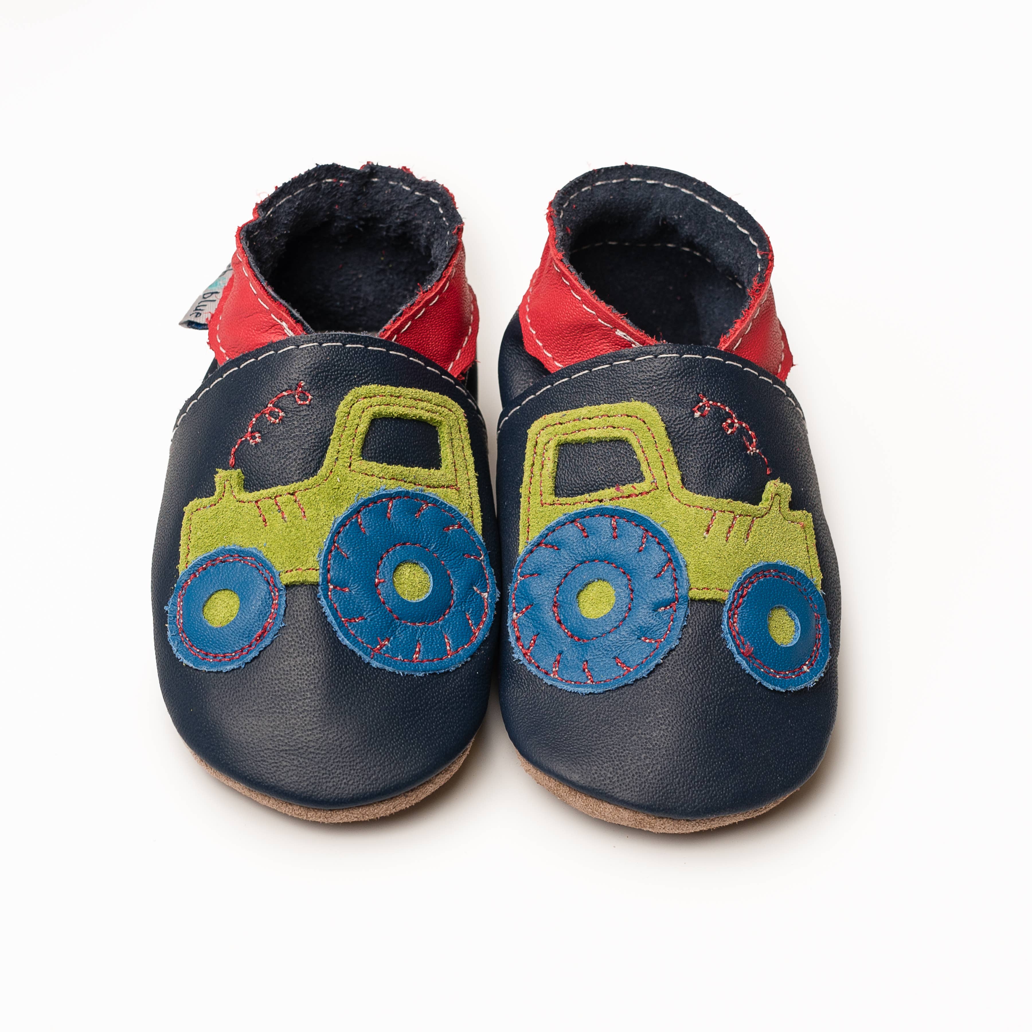 Inch Blue – Sapatos de berço – Bebé por atacado – Sapatos para Bebé e Criança - Trator0