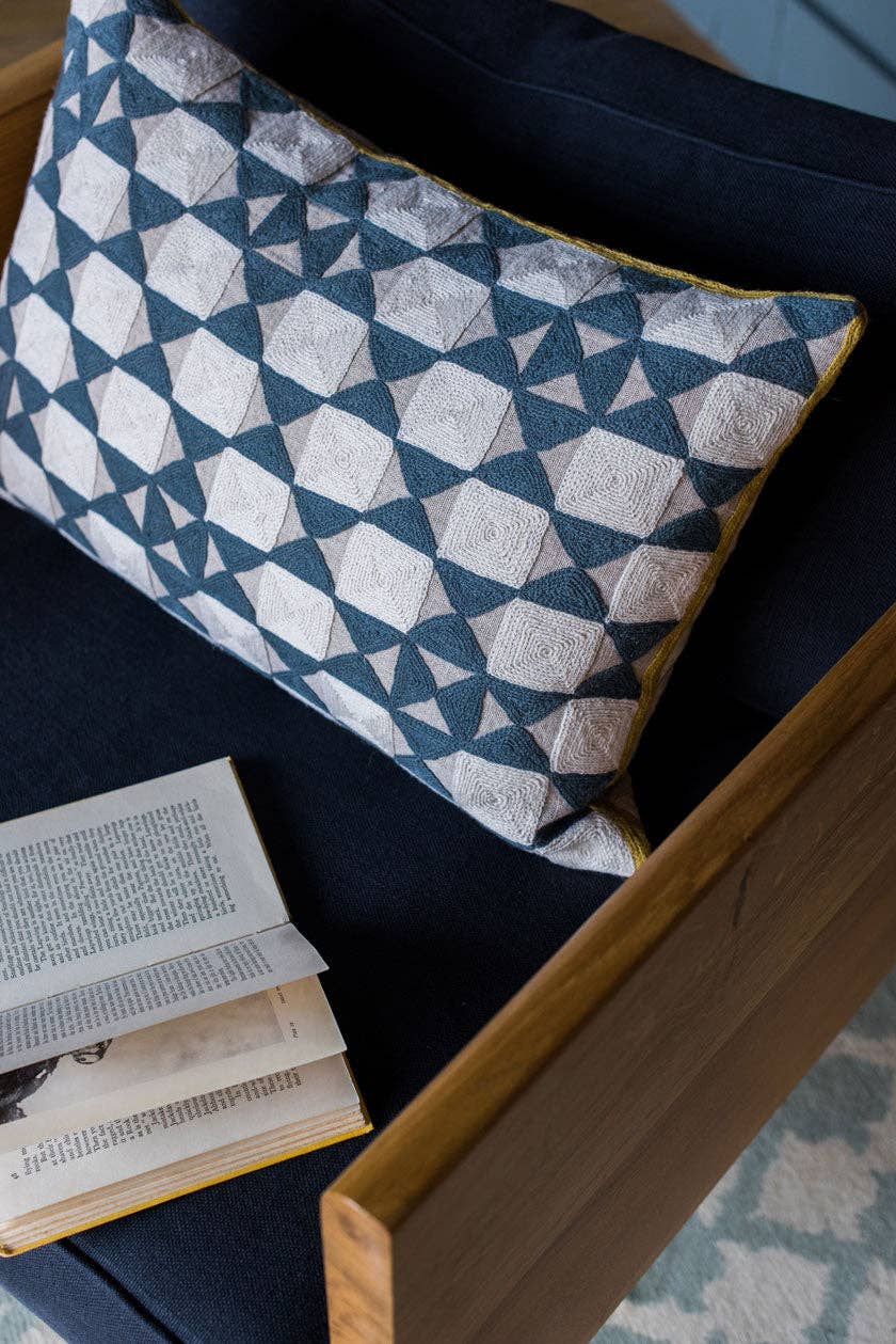 Niki Jones – wholesale Lumbar pillow – Zellij Cushion Cover7