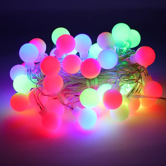 Perfect Holiday - Vente Guirlandes lumineuses - Guirlande lumineuse de 100 ampoules LED avec connecteur - Multicolore0