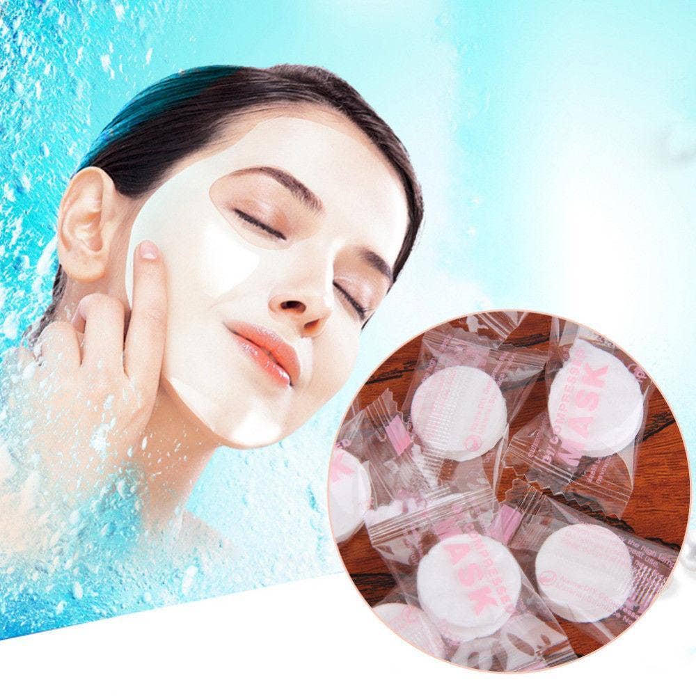 My Wholesale Warehouse – wholesale Skincare face mask – Glamza Compressed Face Masks x1002