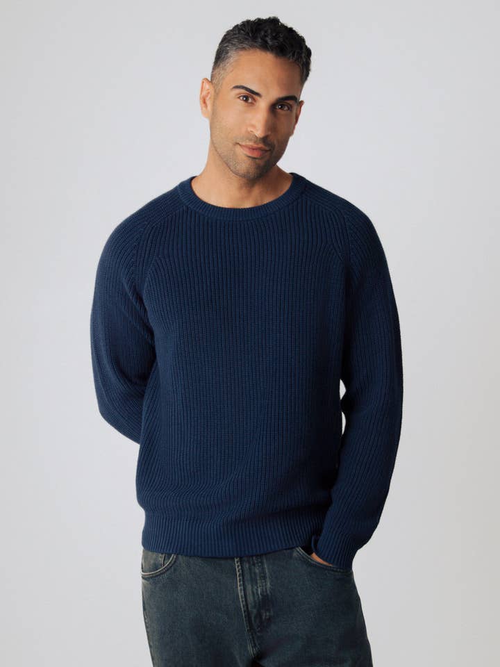 Honest Basics - Wholesale Knit Sweater - Men's - Heavy Knit Jumper Men6