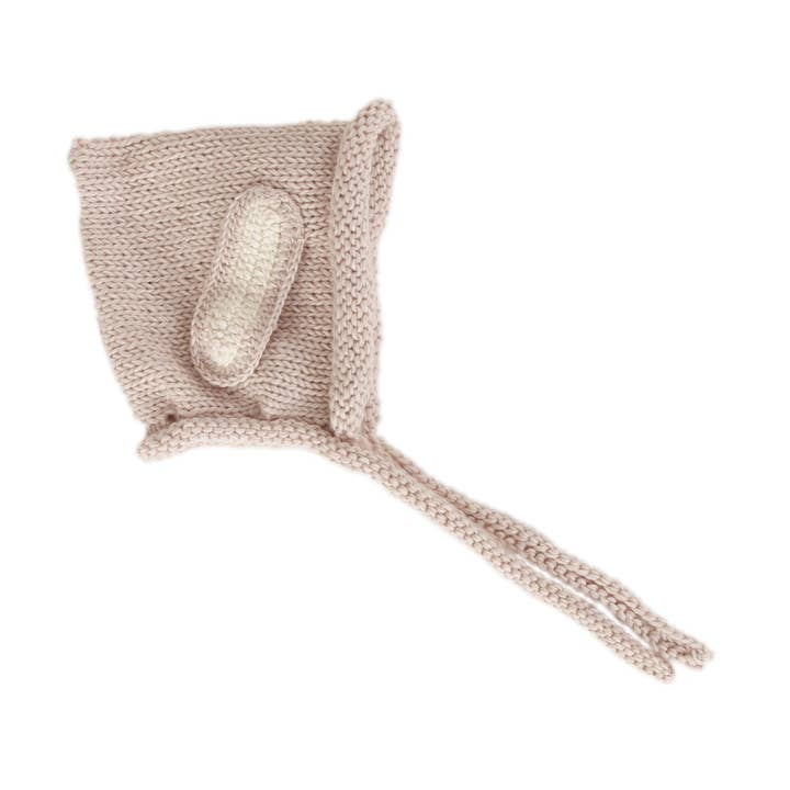 Acorn Kids - Wholesale Newborn/knit hat – Baby - Floppy Ears Bonnet Oatmeal0