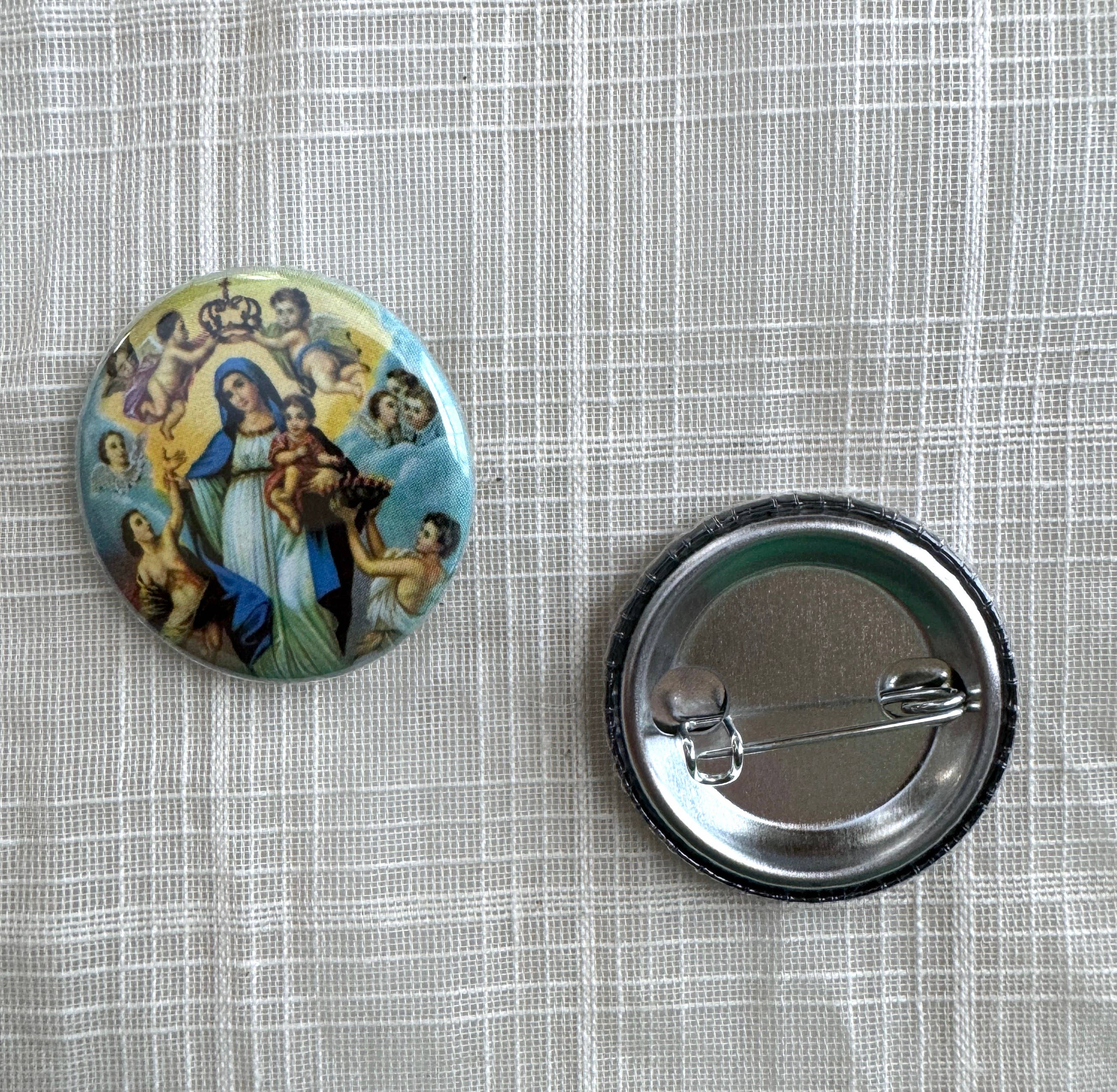 Tesoros Trading Company - Wholesale Lapel Pin/Button - Assorted Image Buttons, USA2