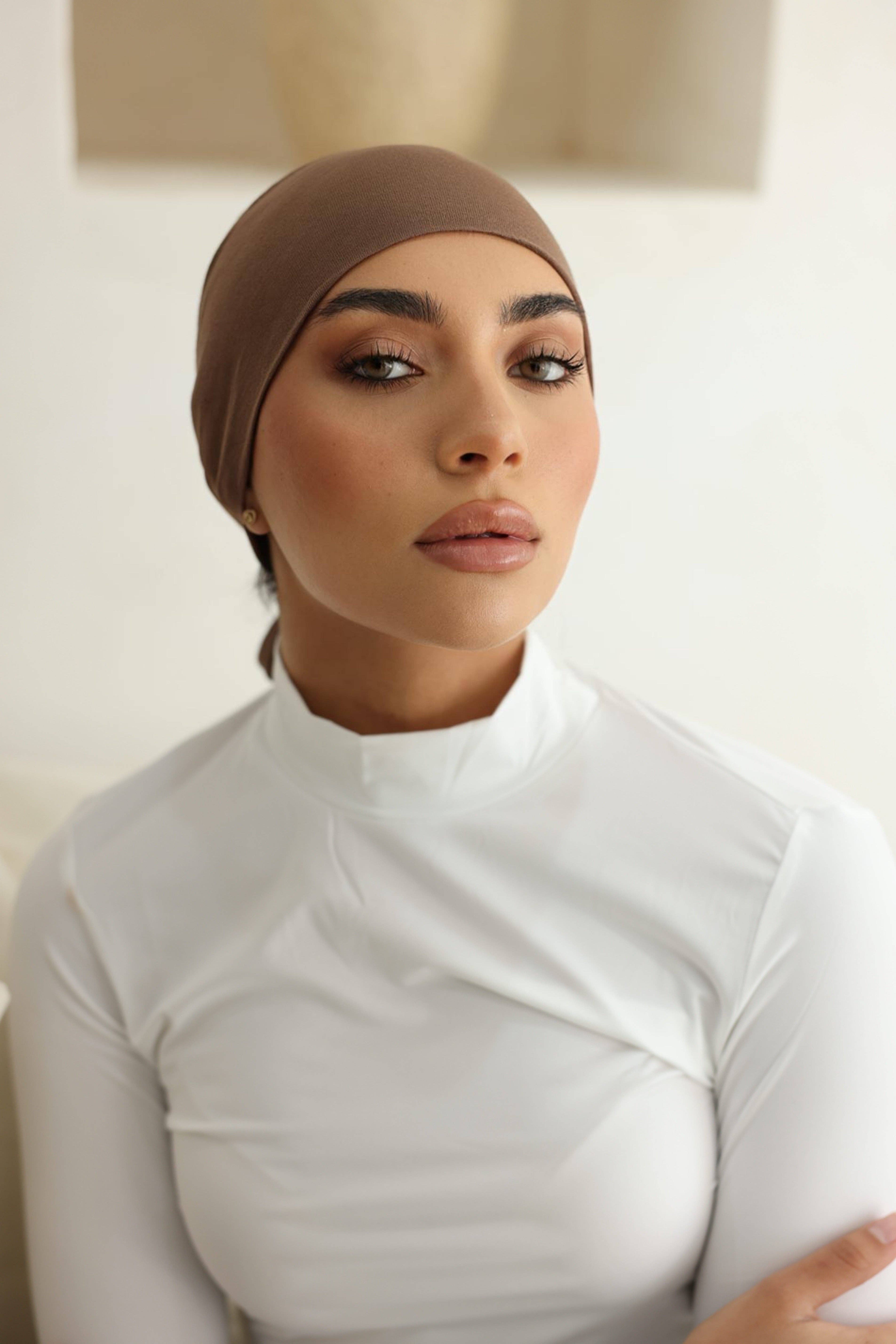 Mod Squad - Wholesale Hijab - Women's - MODAL UNDERCAP - Latte2