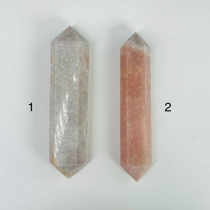 Rock Paradise - Wholesale Spiritual Stone/Crystal - Pink Amethyst Crystal Double Point YOU CHOOSE1