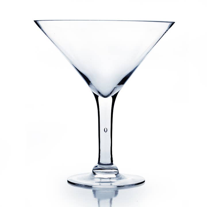 WGV Clear Martini Glass Vase - 10"H for wholesale by WGV International