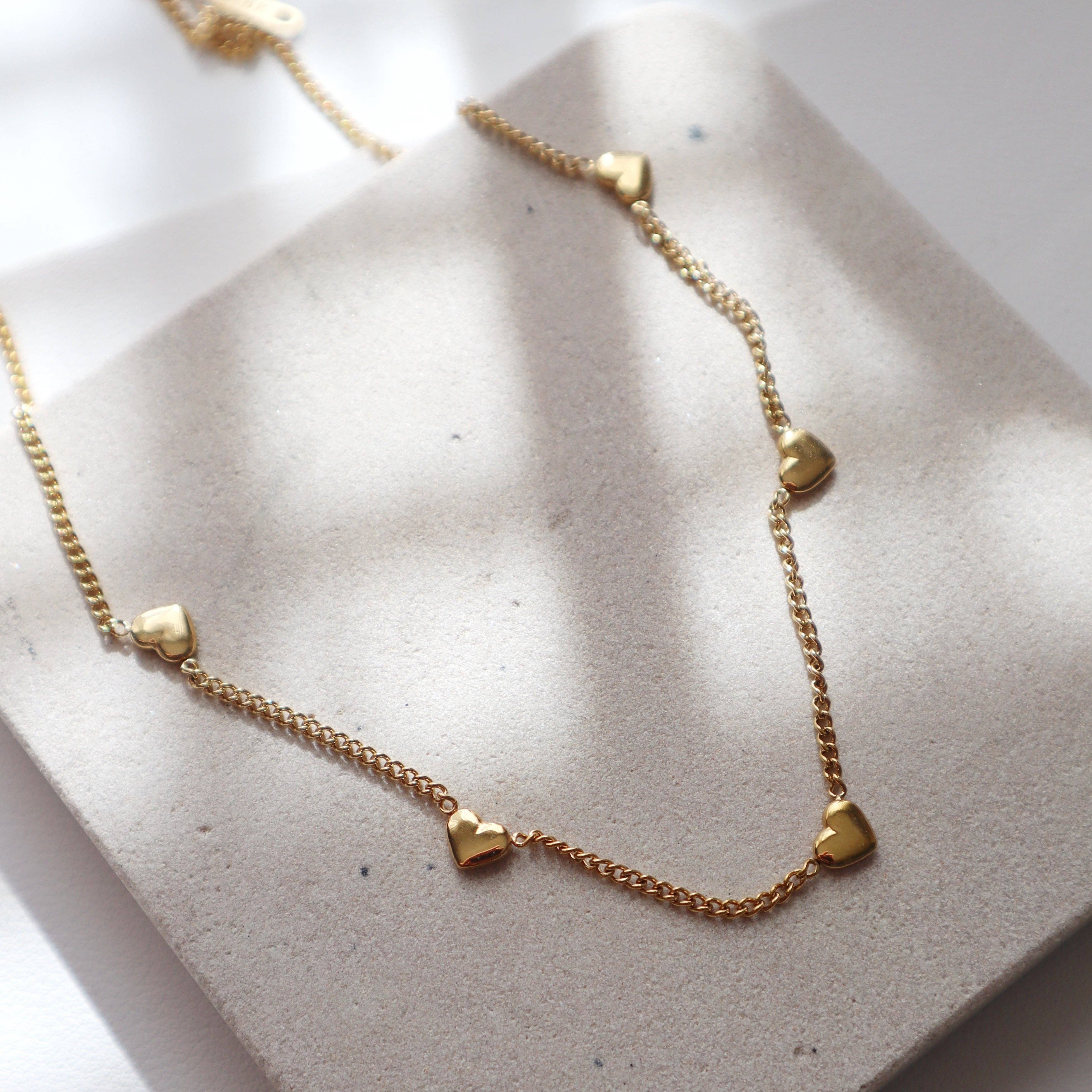 JESSA Jewelry - Wholesale Pendant/Charm Necklace - Heart Charm Necklace3