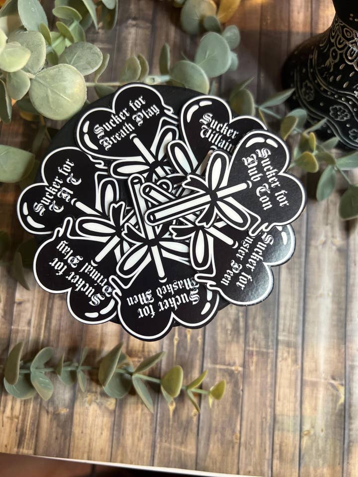 Darker Sucker Bookish Sticker Decal For Kindle/Laptop for wholesale by Dark Delights Bootique