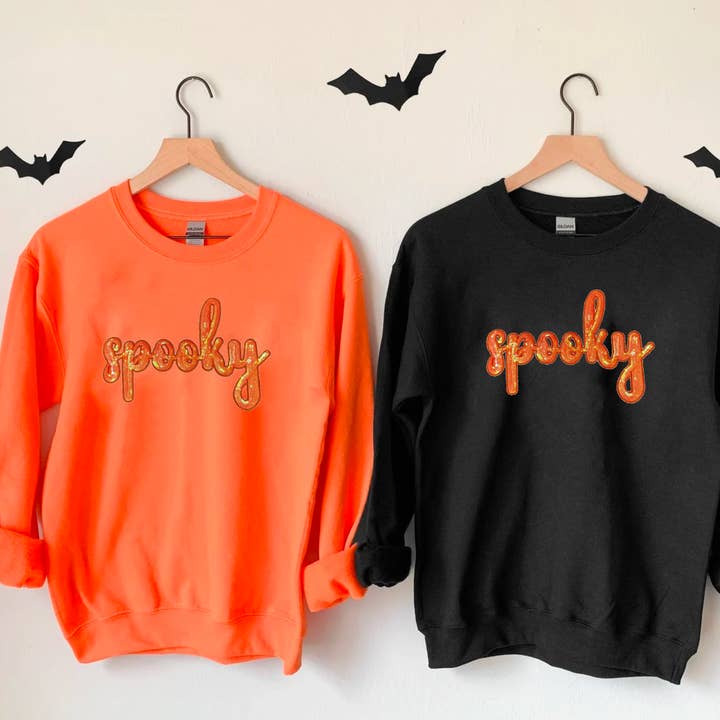 SPOOKY SEQUINS PATCHES for wholesale by Exclusive Thredz