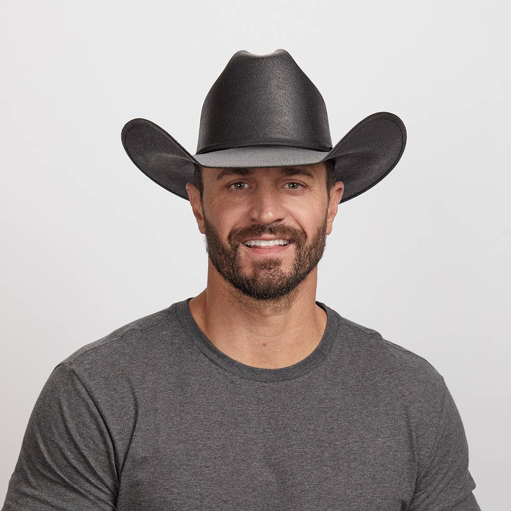 American Hat Makers - Venta al por mayor Sombrero cowboy - Unisex - Sombrero Vaquero Western de Lona y Algodón - Estilo Pioneer45