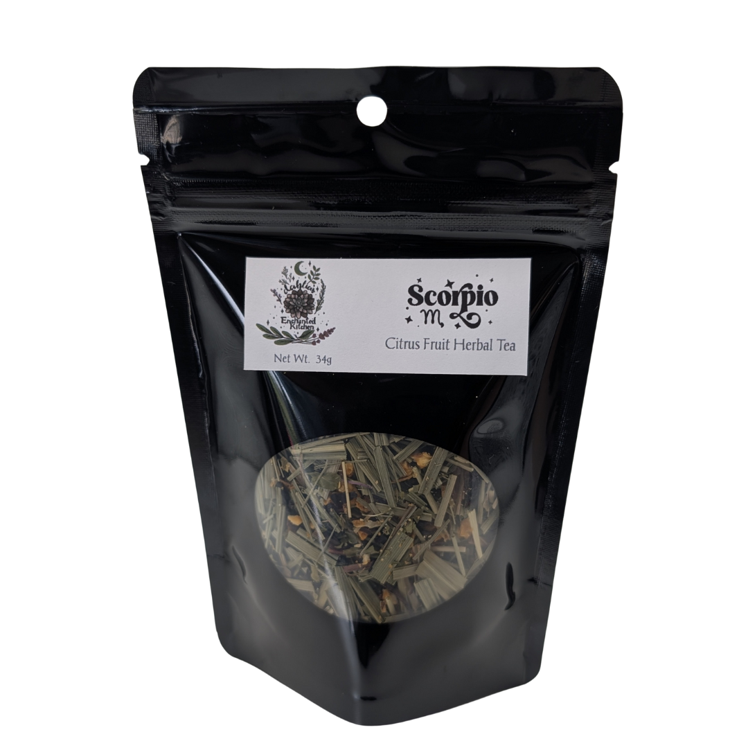 Dahlia's Enchanted Kitchen - Wholesale Loose Tea - Scorpio - Star Sign Loose Leaf Tea0
