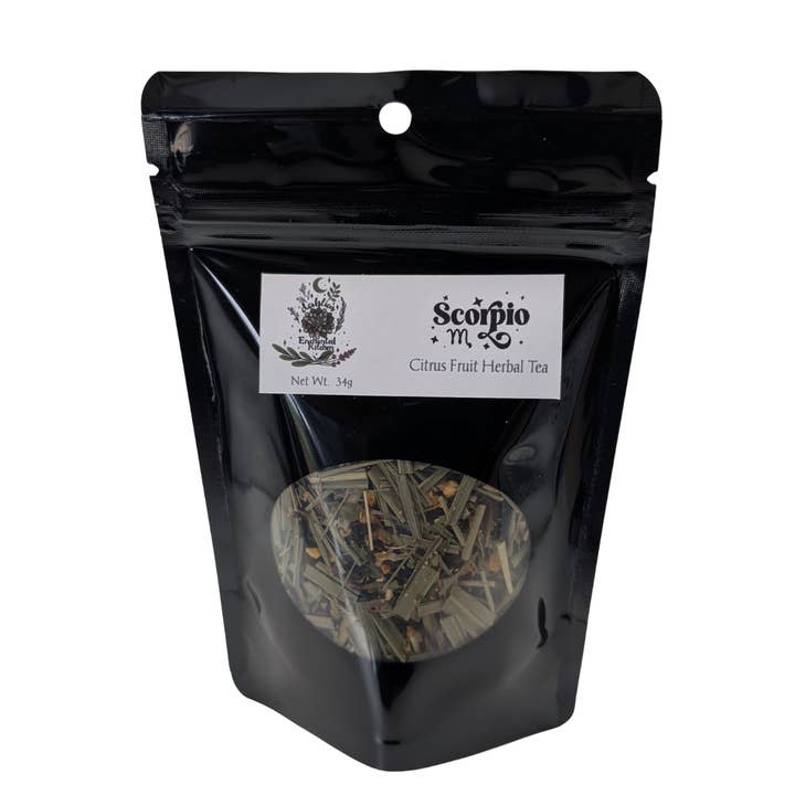 Skorpionen - Stjernetegn Løsbladet Te for engroshandel hos Dahlia's Enchanted Kitchen