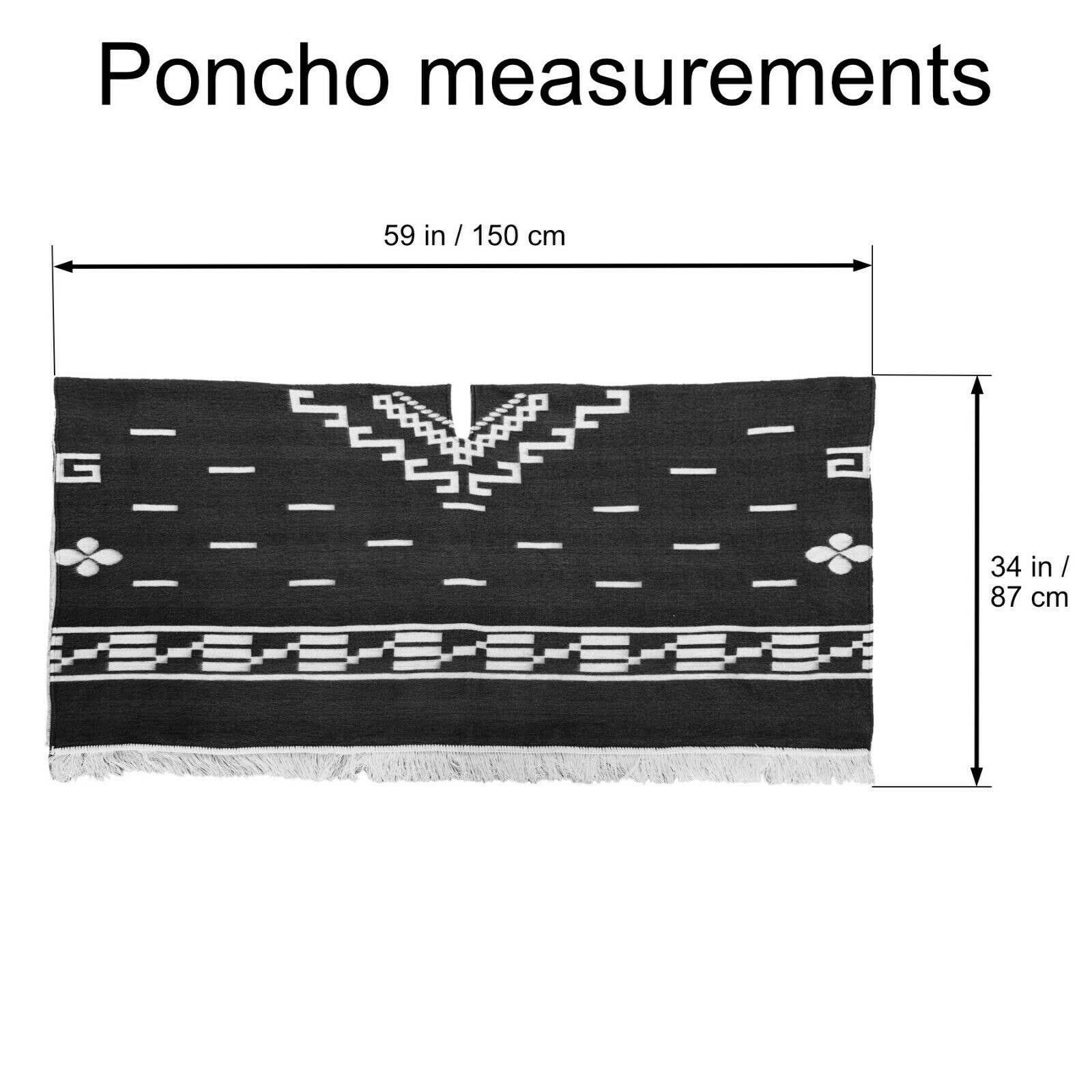 ECUALAMA - Wholesale Poncho - Unisex - Clint Eastwood Poncho cowboy Serape replica handmade of Alpaca wool Unisex - brown7