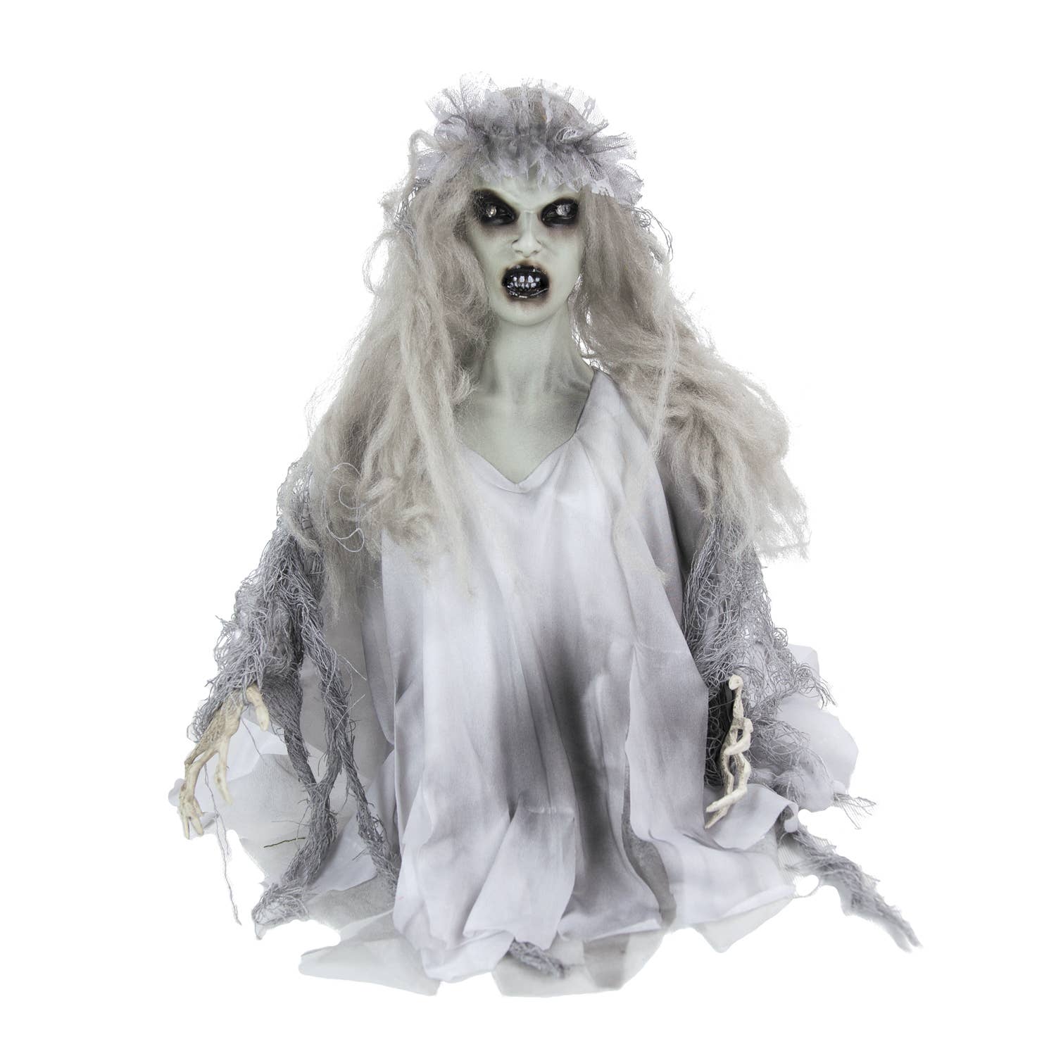 Party Pro - Vente Figurine décorative - DAME BLANCHE ANIMEE 40CM1