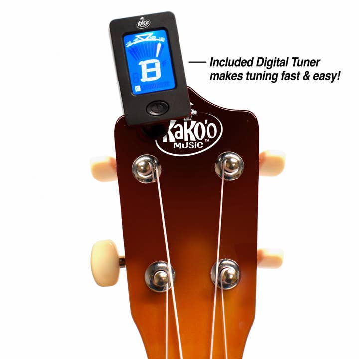 Salus Brands – Großhandel Musikspielzeug – Kind & Baby – Kako'o Music Sunburst-Ukulele (Solide Packung)