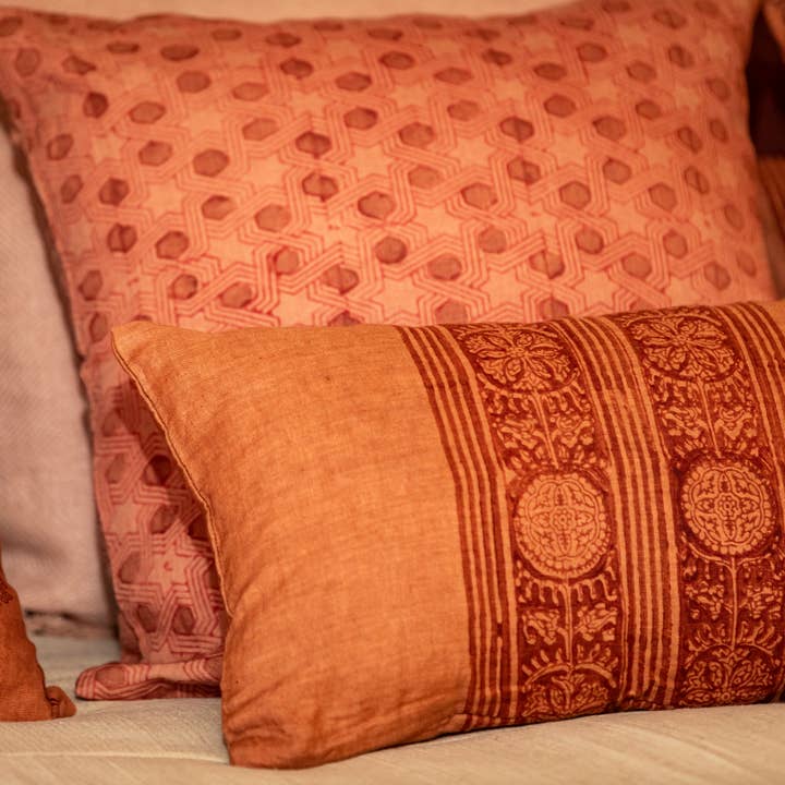 Alamwar - Wholesale Throw Pillow Cover - Suzani Border Petit Lumbar Pillow Cover2