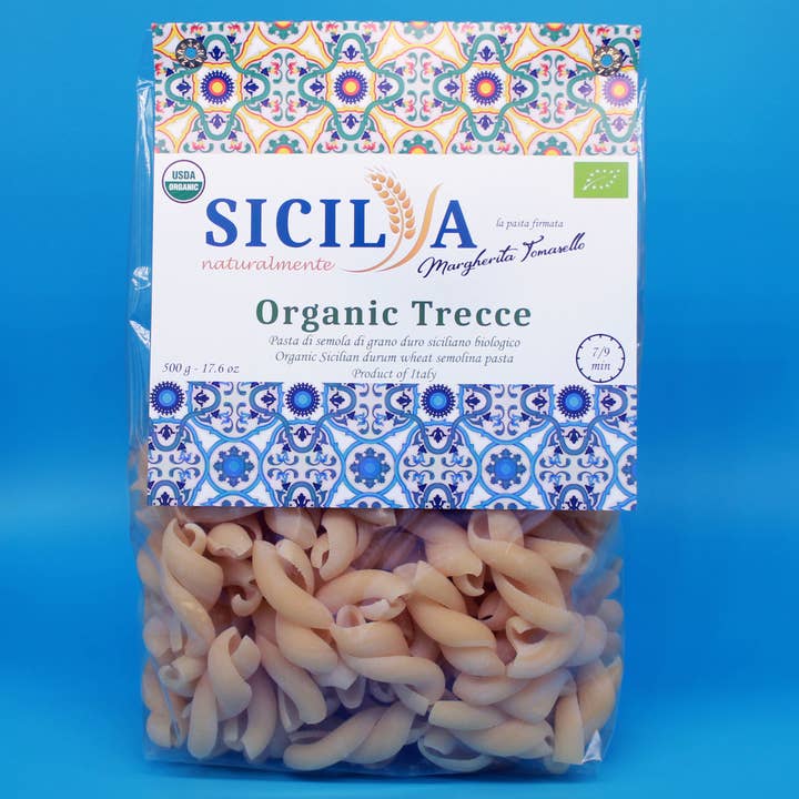 Sicilia naturalmente - Wholesale Pasta - Pasta Trecce BIO - Made in Italy (Sicily)
