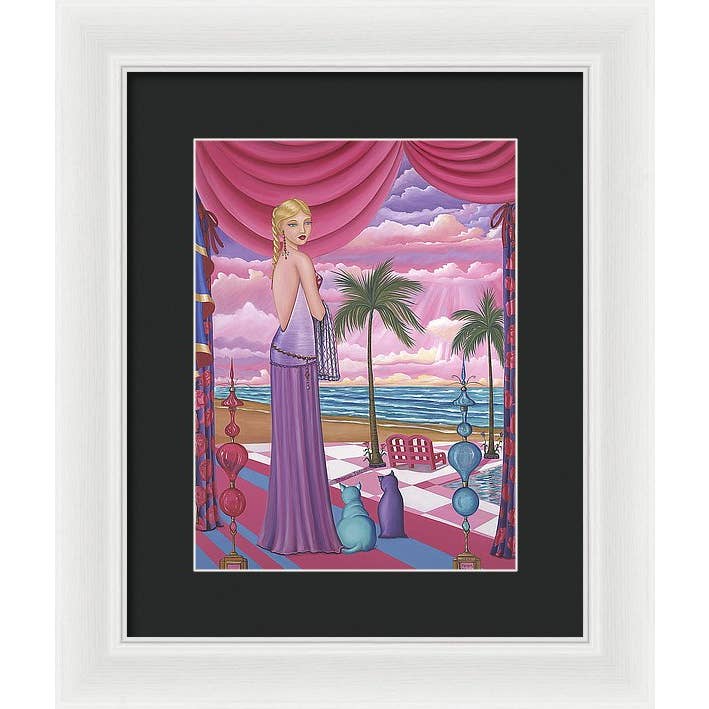 Sharon Tatem Fashion LLC - Wholesale Art Print - Melissa - Framed Print11
