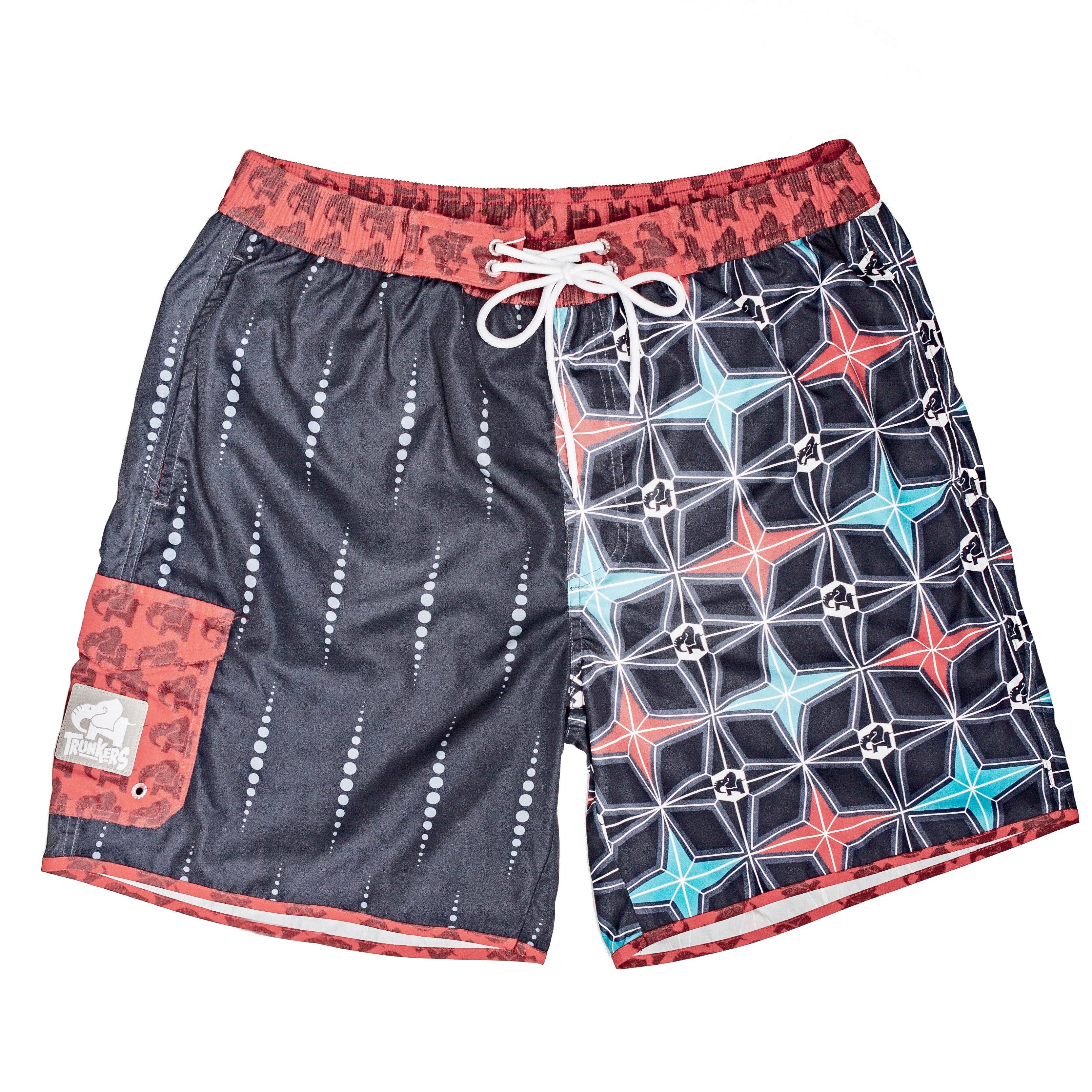 Trunkers – Engroshandel Badeshorts – Mænd – Rockabilly Elefanter *Udsalg, alle salg er endelige*2