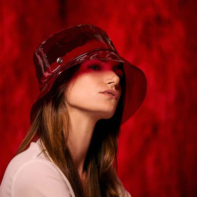 Lastelier - Wholesale Hat Accessory - Women's - Moulin Rouge ® x Lastelier - Bob Ibiza Rouge