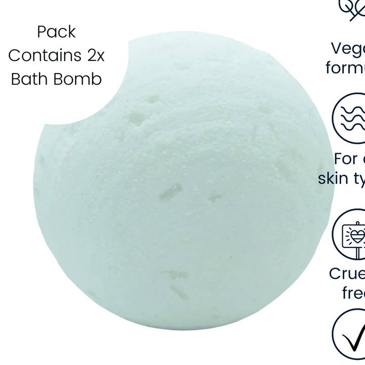 Peppermint Blast badbomb för wholesale av BONNIE BOMBS AND SOAP BARS