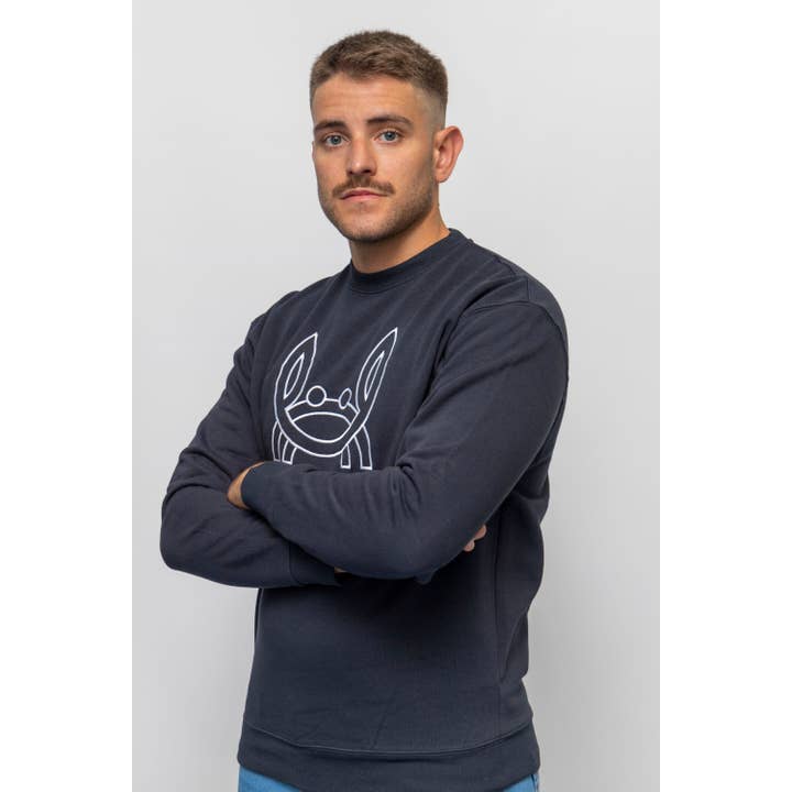 Sweatshirt noir en relief pour la vente par Custi Mikelo: Men's Clothing & Christmas Gifts