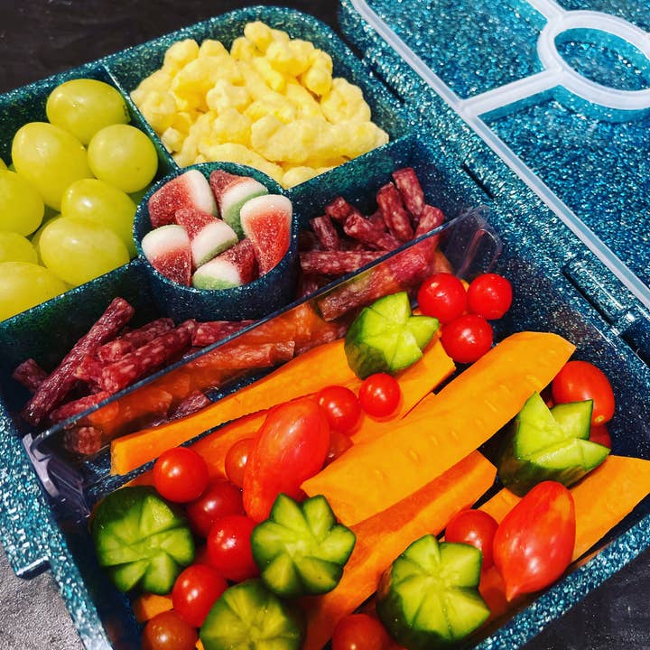 Makito – wholesale Lunch bag/box – Kids – Makito Box Glitter Blue