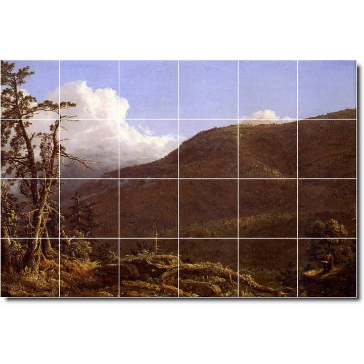Peinture murale en céramique de paysages PT01755 pour la vente par Picture-Tiles.com