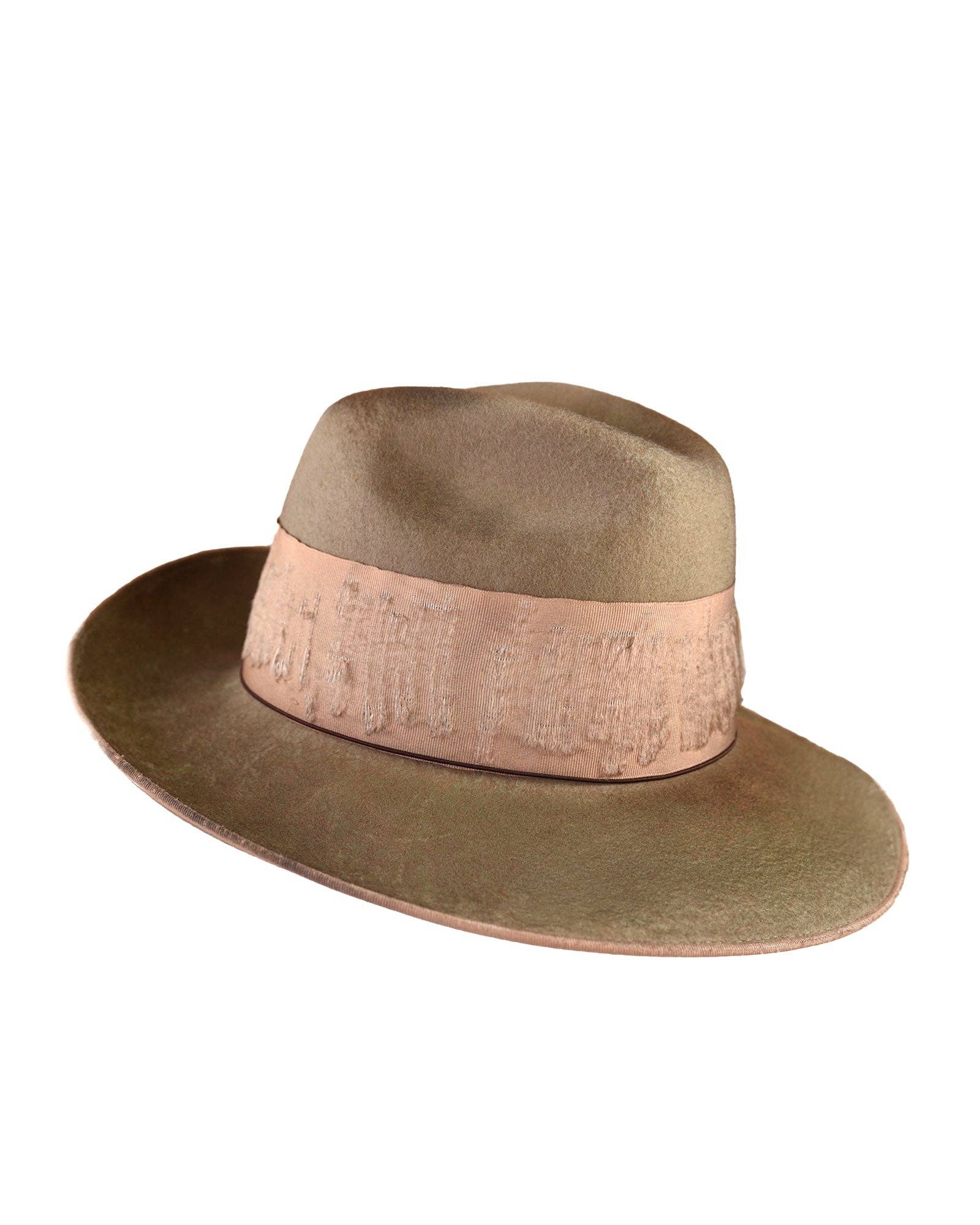 Fallen Broken Street - Wholesale Fedora - Women's - The Elsa -  Brown2