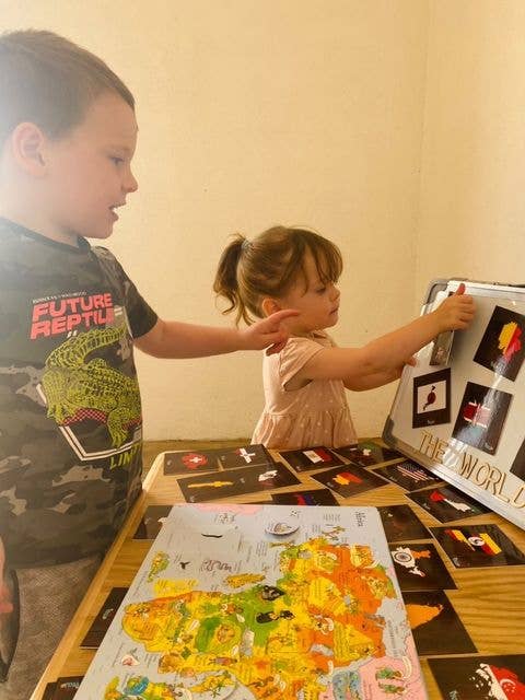 Teddo Play - Wholesale Learning Cards - Kids & Baby - Popular Countries of the World - Flags, Maps Travel Games12