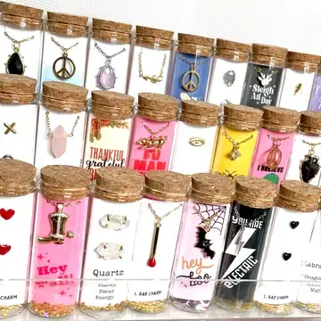 L Rae Charm - Wholesale Pendant/Charm Necklace - Gold Lettuce Friendship Necklace – “Lett-us Be Friends”5