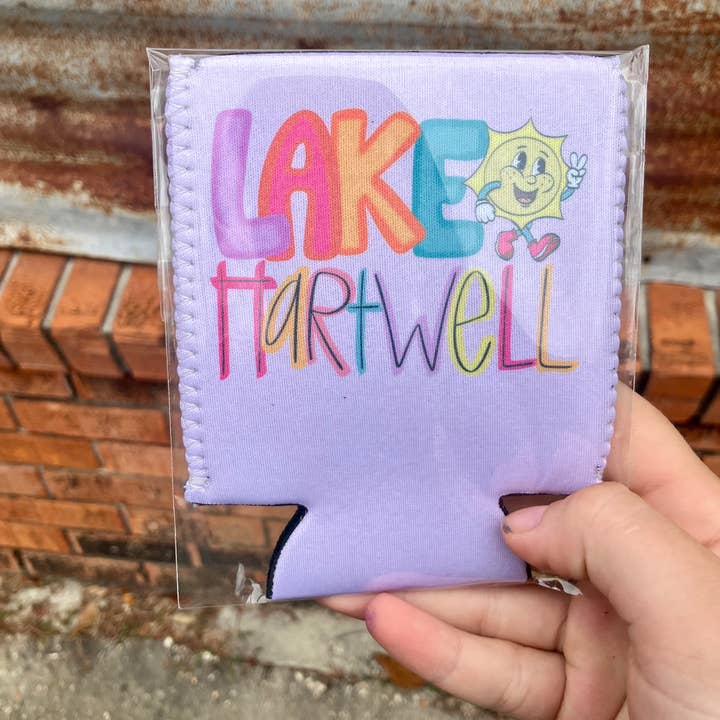 custom lake hartwell koozies for wholesale by on the Bayou