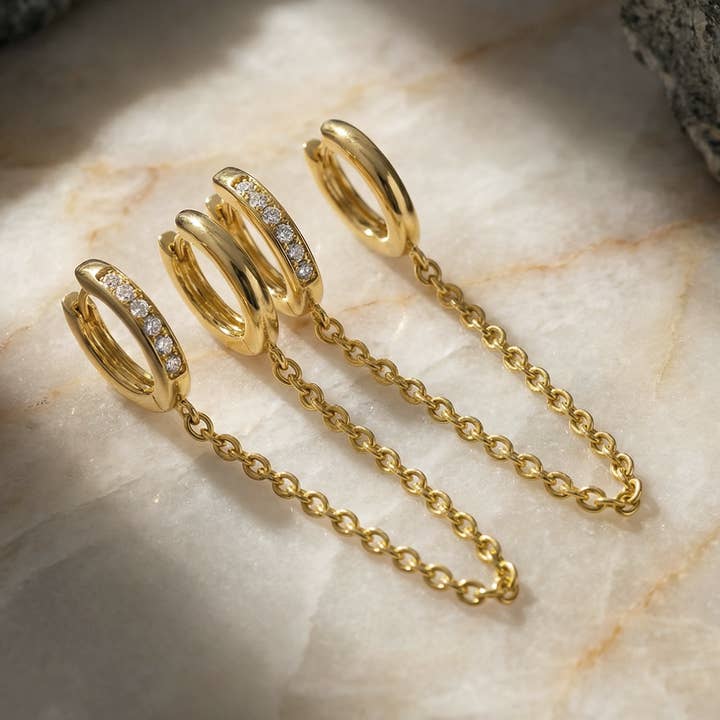 Lux Dubbele Hoepels voor wholesale door Hoft Studio