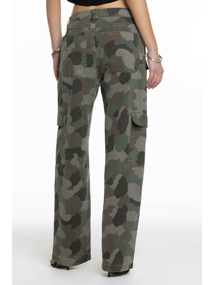 Miss Me - Wholesale Jeans - Women's - H2371GW- HIGH RISE CARGO WIDE JEANS1