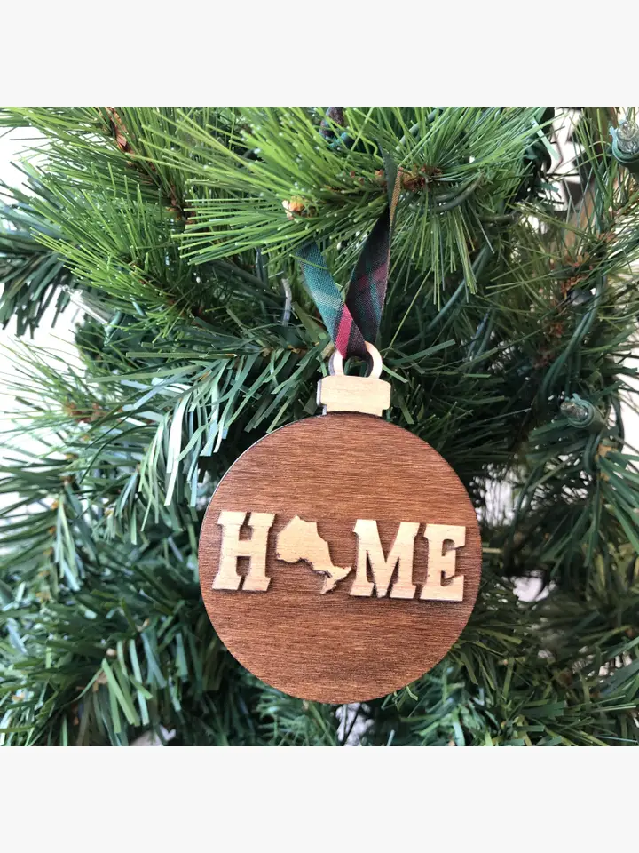 My HOME Apparel - Wholesale Ornament - Wooden "HOME" Ornaments (Various Provinces)15