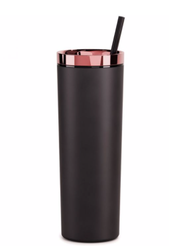 The Cup & Mug Co. - Wholesale Insulated Mug/Tumbler - Skinny Tumbler - 18 Oz Soft Touch Rubber Matte Finish7