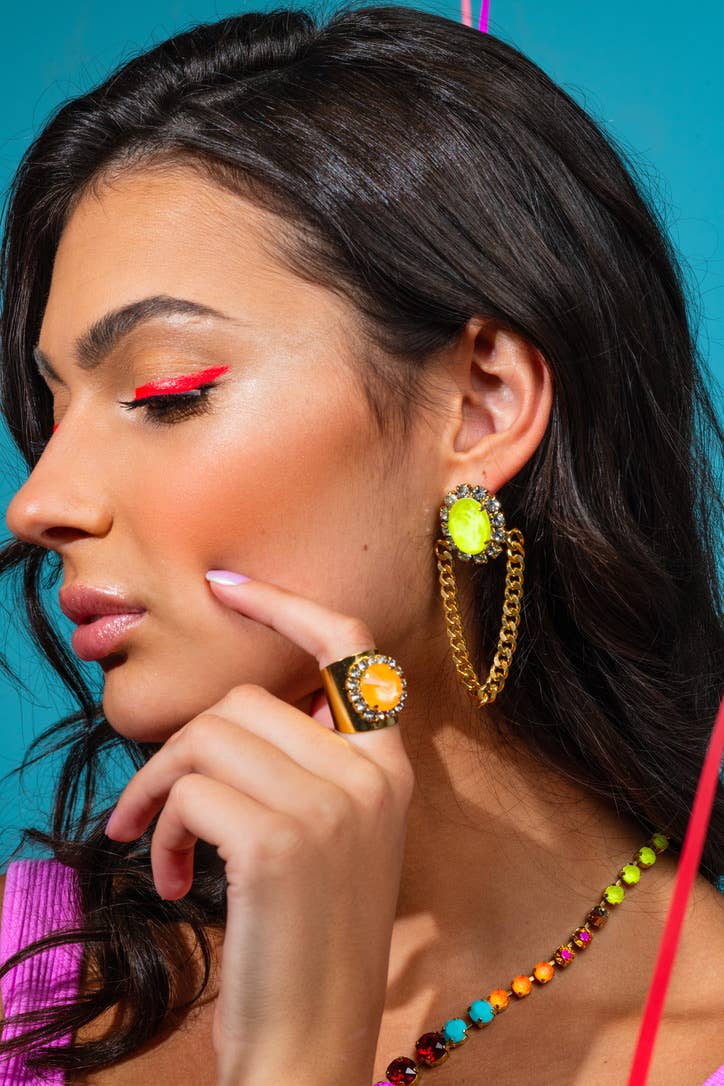 TOVA - Vendita all'ingrosso Anelli cocktail/statement - Anelli Jacci in Electrics5