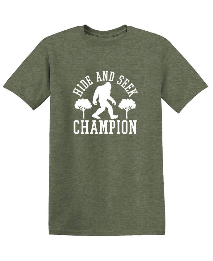 Feelin Good Tees - Wholesale Screen Printed T-Shirt - Unisex - Bigfoot - Hide And Seek Champion16