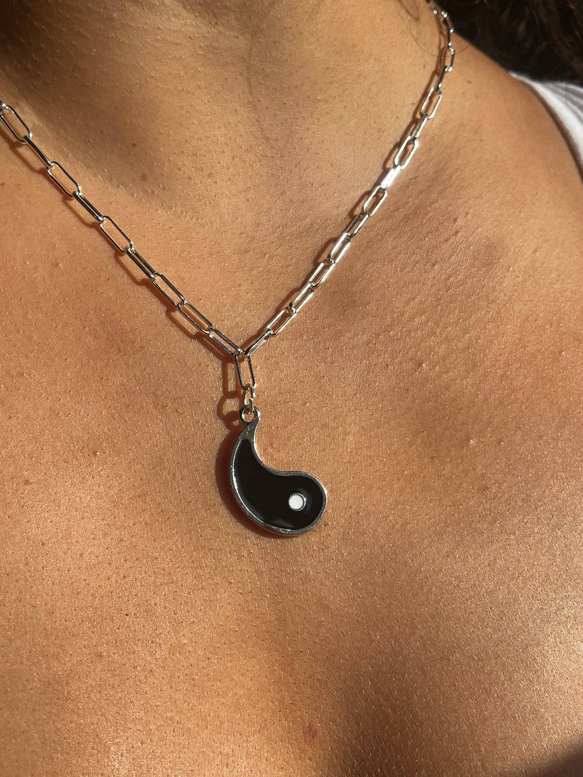 Tumbledshop – Conjunto de joias por atacado – Conjunto Best Friend Colares, conjunto de colar de duas peças7