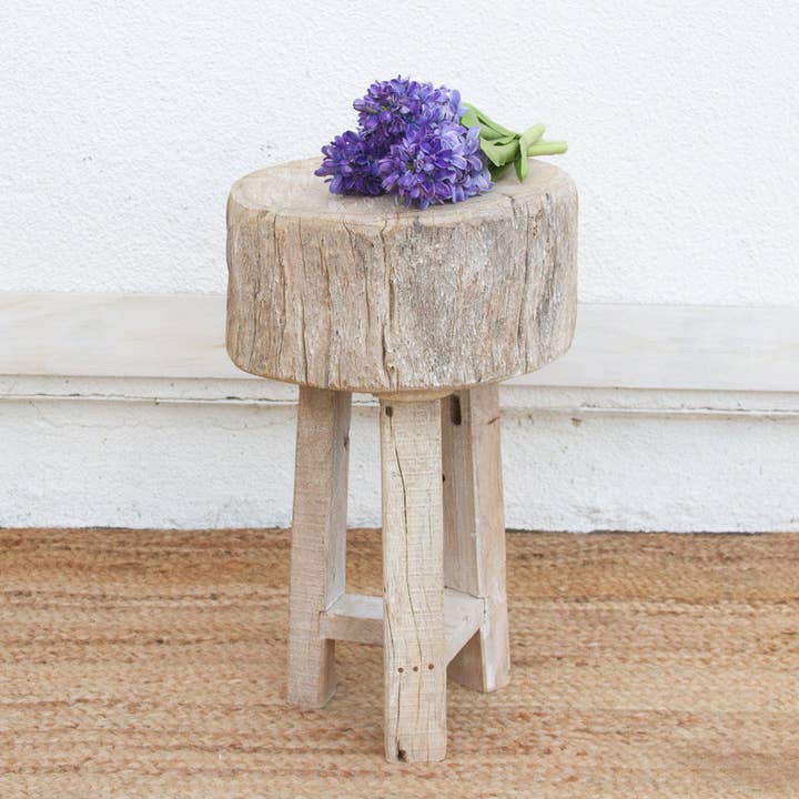 Schwerer Tisch aus wiederverwendetem Holz für den Großhandel von De-cor